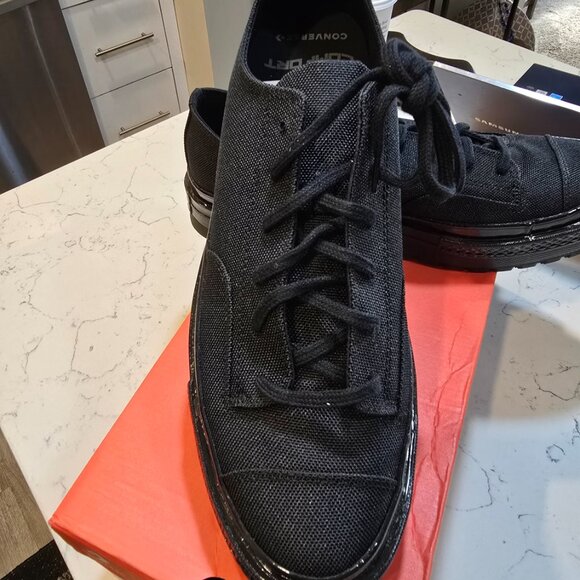 Converse Chuck 70 National Canvas Men’s Shoes Black Low A15616C OXFORD MENS 10 - Picture 2 of 16